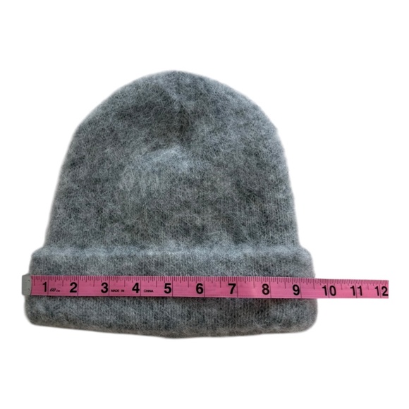 Varma | Icelandic Wool Knitted Brushed Hat - Grey